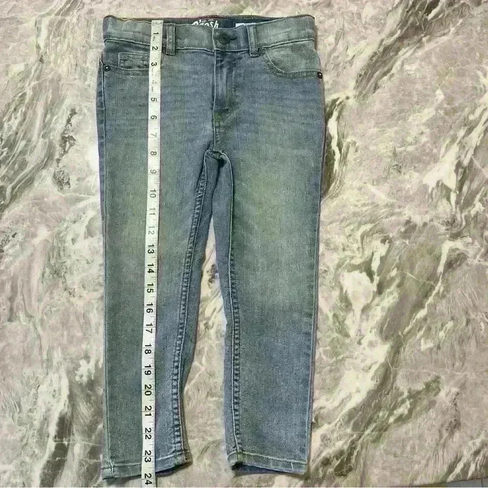 Boys Toddler B'gosh Skinny Jeans Size 4R Light Blue New Outdoor - Picture 3 of 7